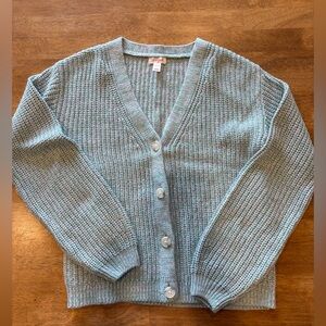 Cat & Jack Girls Light Blue Cardigan